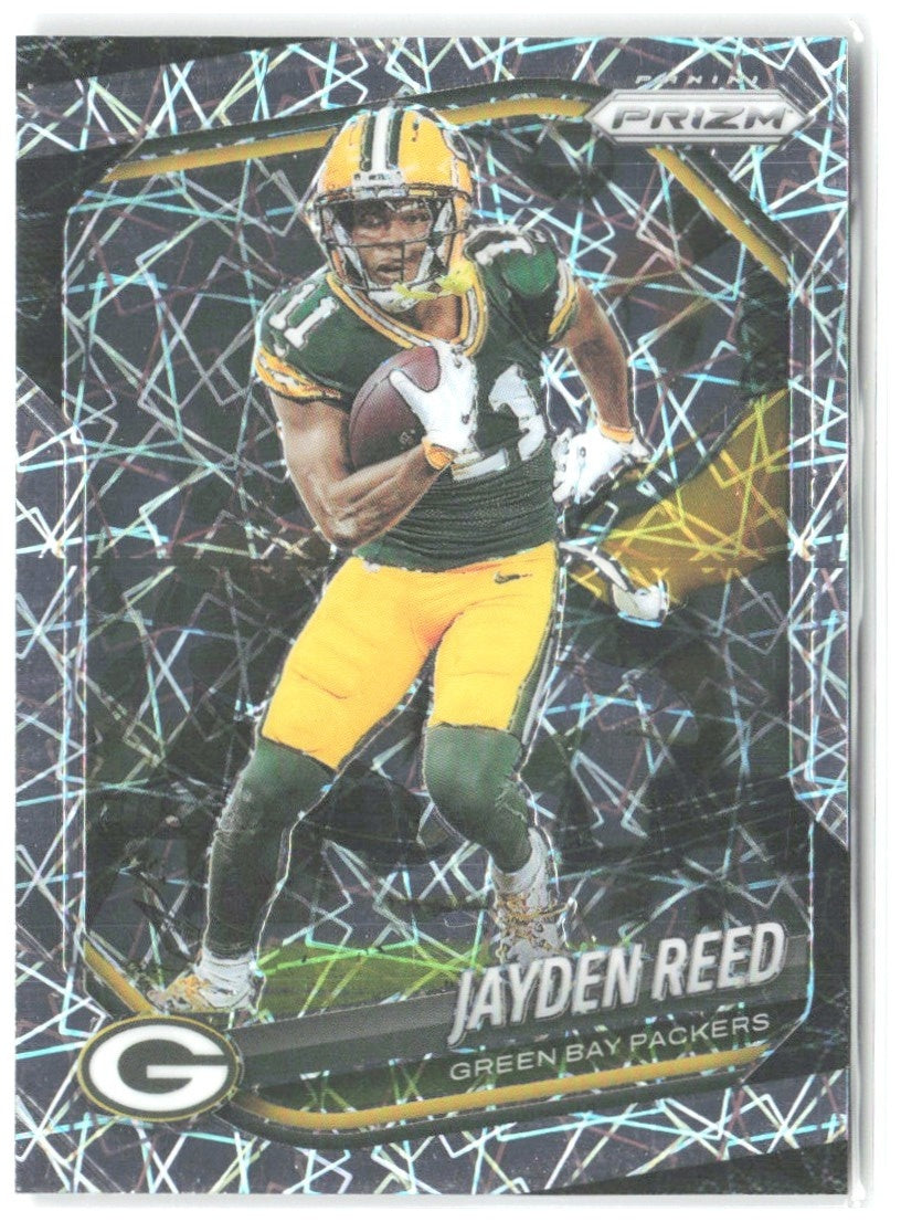 Jayden Reed Panini Prizm - Lazer 25 2025 Green Bay Packers