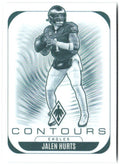 Jalen Hurts Panini Phoenix - Contours 26 2025 Philadelphia Eagles