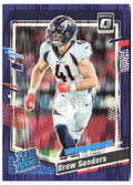 Drew Sanders Donruss Optic - Purple Shock 230 2023 Denver Broncos