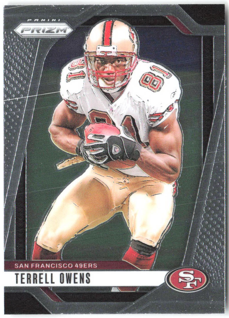 Terrell Owens Panini Prizm 257 2024 San Francisco 49ers