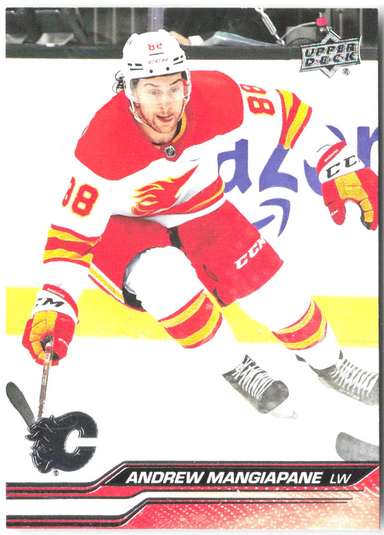 Andrew Mangiapane Upper Deck 277 2023-24 Calgary Flames