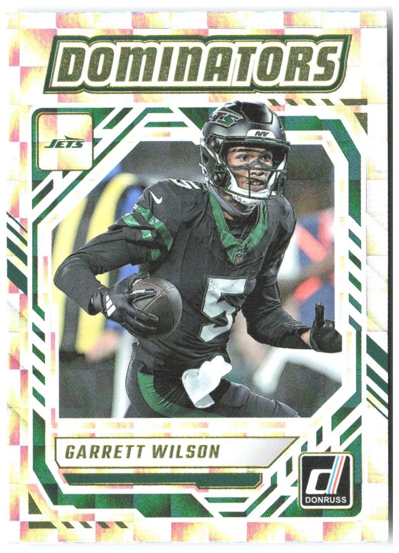 Garrett Wilson Donruss - Dominators DOM-GWN 2025 New York Jets