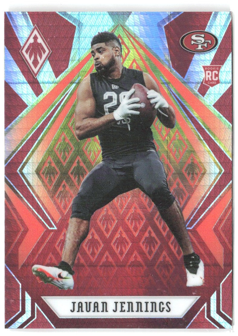 Jauan Jennings Panini Phoenix - Fire Burst 196 2020 San Francisco 49ers