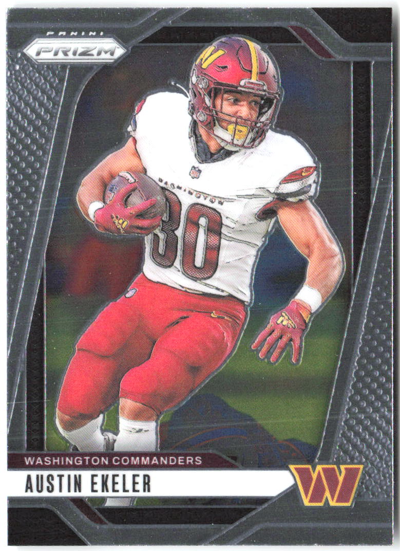 Austin Ekeler Panini Prizm 287 2024 Washington Commanders