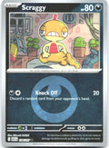 Scraggy Energy Symbol Pattern Reverse Holo Common ME Ascended Heroes 134/217 NM