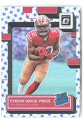 Tyrion Davis-Price Donruss Optic - Stars 226 2022 San Francisco 49ers