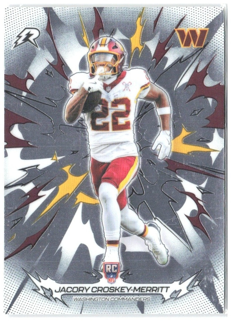 Jacory Croskey-Merritt Topps Resurgence 198 2025 Washington Commanders RC