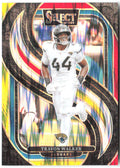 Travon Walker Select - Red & Yellow Prizm Shock 197 2024 Jacksonville Jaguars