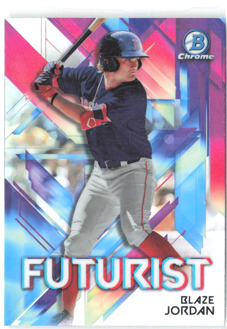 Blaze Jordan Bowman - Futurists FUT-BJ 2021 Boston Red Sox