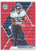 Darrynton Evans Panini Mosaic - Prizm Red 233 2020 Tennessee Titans