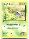 Koga's Ekans 1st Edition Common Gym Challenge 077/132 NM Ken Sugimori