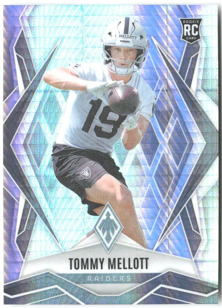 Tommy Mellott Panini Phoenix - Silver Hyper Prizm 227 2025 Las Vegas Raiders
