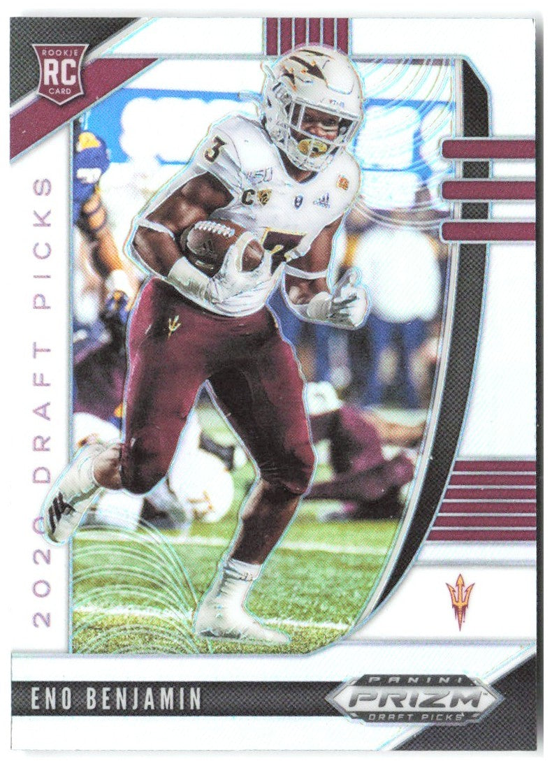 Eno Benjamin Prizm Draft Picks - Prizms Silver 119 2020 Arizona State Sun Devils