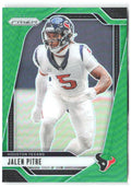 Jalen Pitre Panini Prizm - Green 118 2024 Houston Texans
