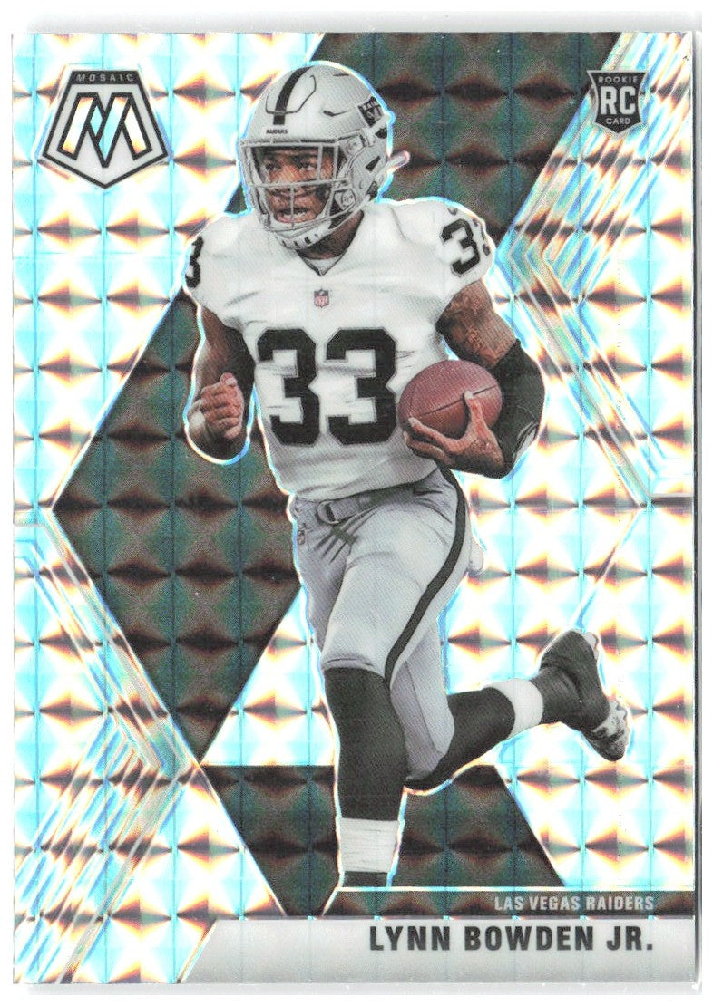 Lynn Bowden Jr. Panini Mosaic - Prizm 229 2020 Las Vegas Raiders