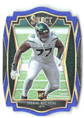 Mekhi Becton Panini Select - Blue Prizm Die Cut 190 2020 New York Jets