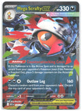 Mega Scrafty ex Holo Double Rare ME Ascended Heroes 135/217 NM 5ban Graphics