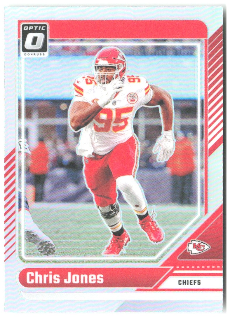 Chris Jones Donruss Optic - Holo 99 2024 Kansas City Chiefs