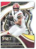 Brian Robinson Jr. Select - Red and Yellow Prizms Die Cuts 294 2023 Commanders