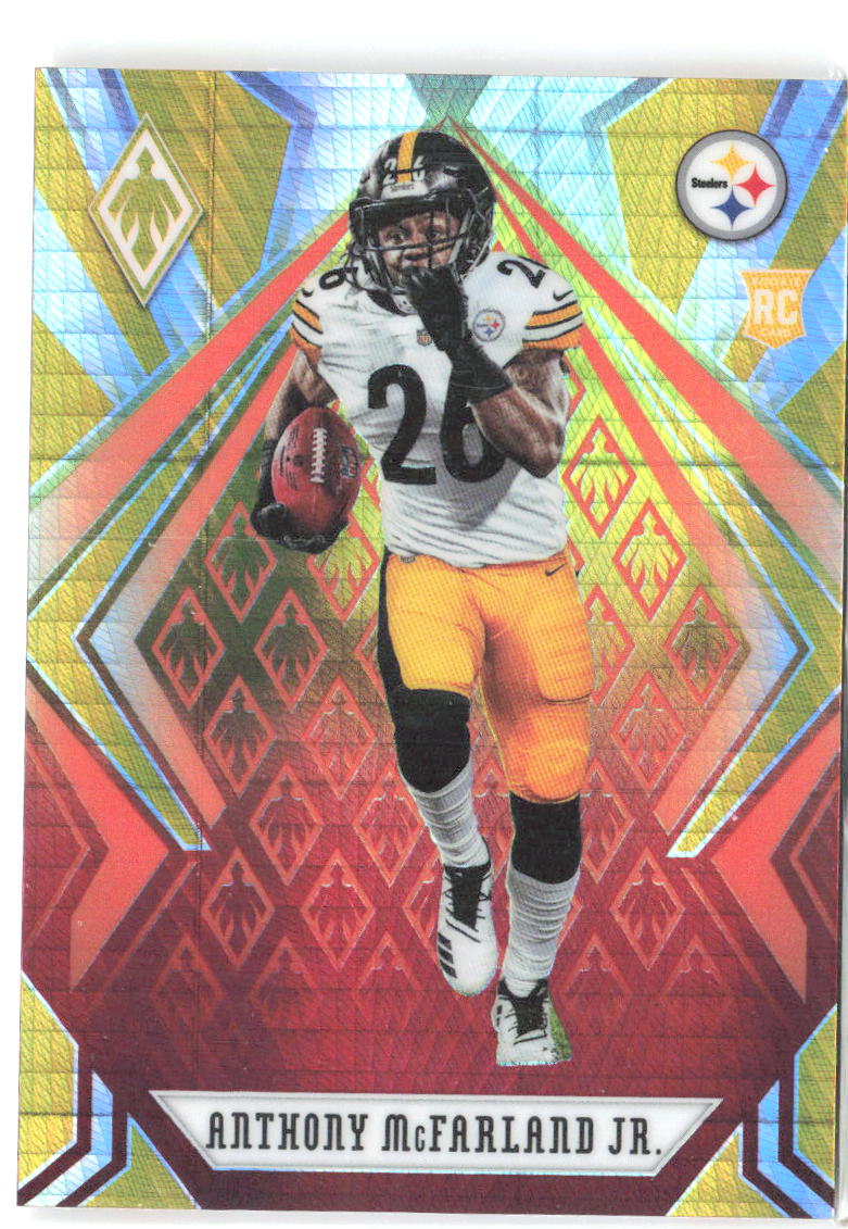Anthony McFarland Jr. Panini Phoenix - Fire Burst 140 2020 Pittsburgh Steelers