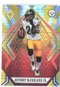 Anthony McFarland Jr. Panini Phoenix - Fire Burst 140 2020 Pittsburgh Steelers