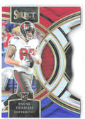 Payne Durham Select - Red and Blue Prizms Die Cuts 155 2023 Tampa Bay Buccaneers