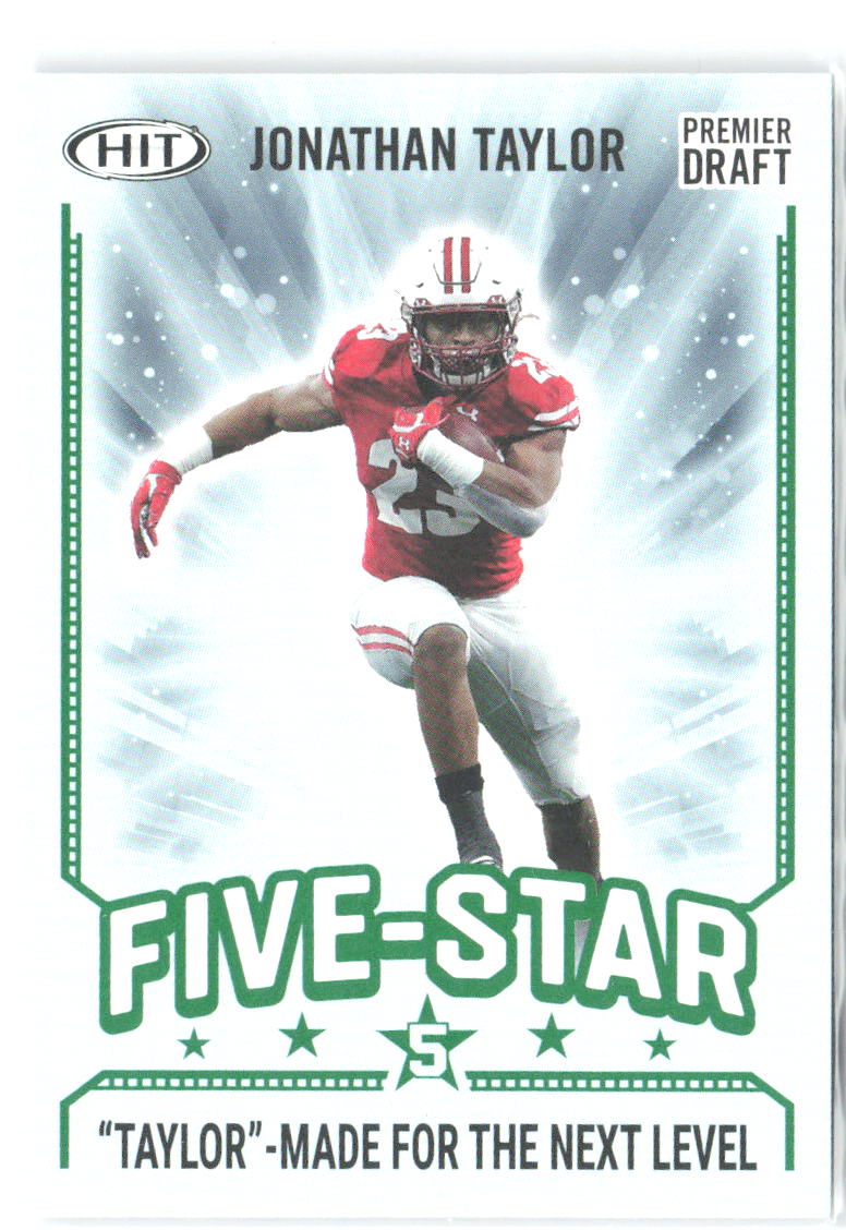 Jonathan Taylor SAGE HIT - Green 42 2020 Wisconsin Badgers