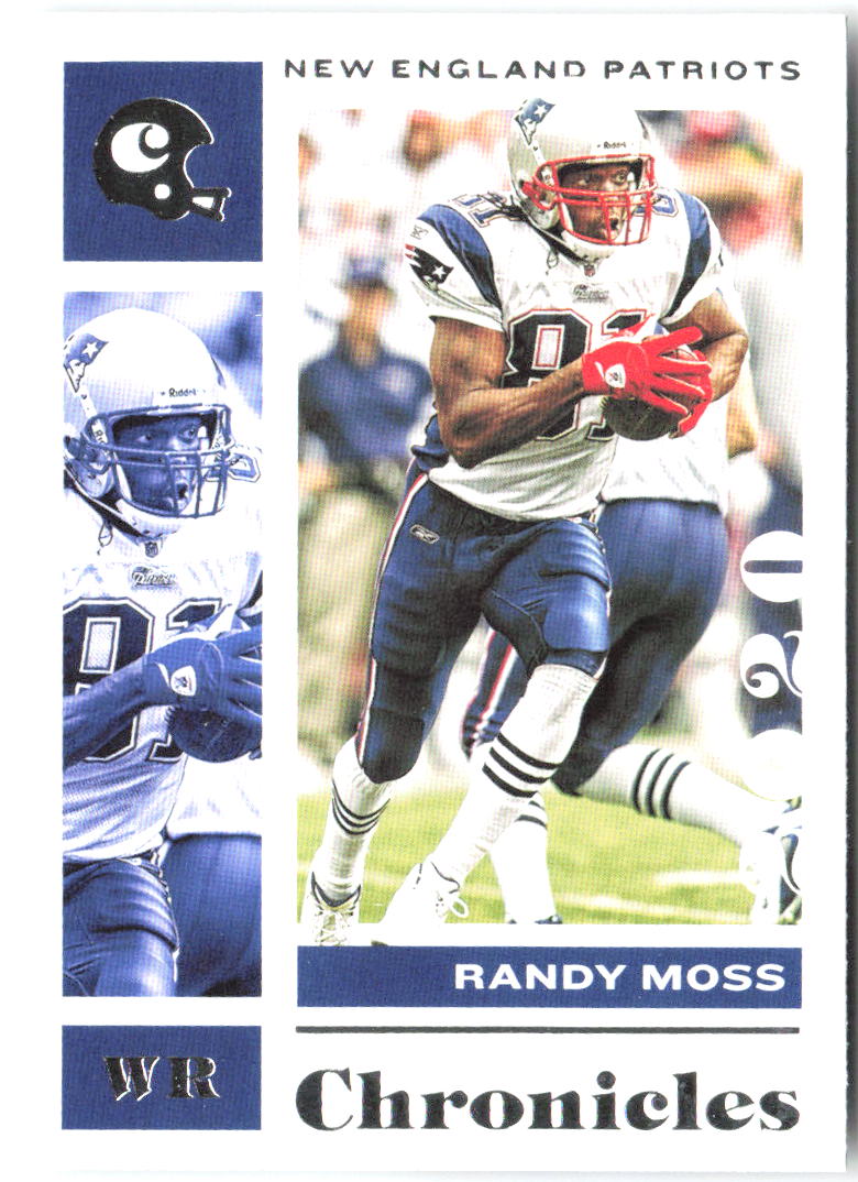 Randy Moss Panini Chronicles 65 2020 New England Patriots