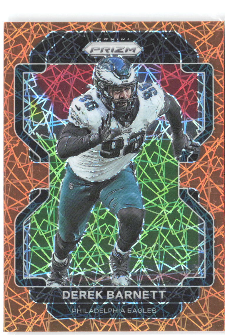 Derek Barnett Panini Prizm - Lazer 226 2021 Philadelphia Eagles