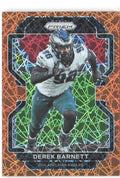 Derek Barnett Panini Prizm - Lazer 226 2021 Philadelphia Eagles