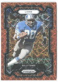 Billy Sims Panini Prizm - Lazer 95 2023 Detroit Lions