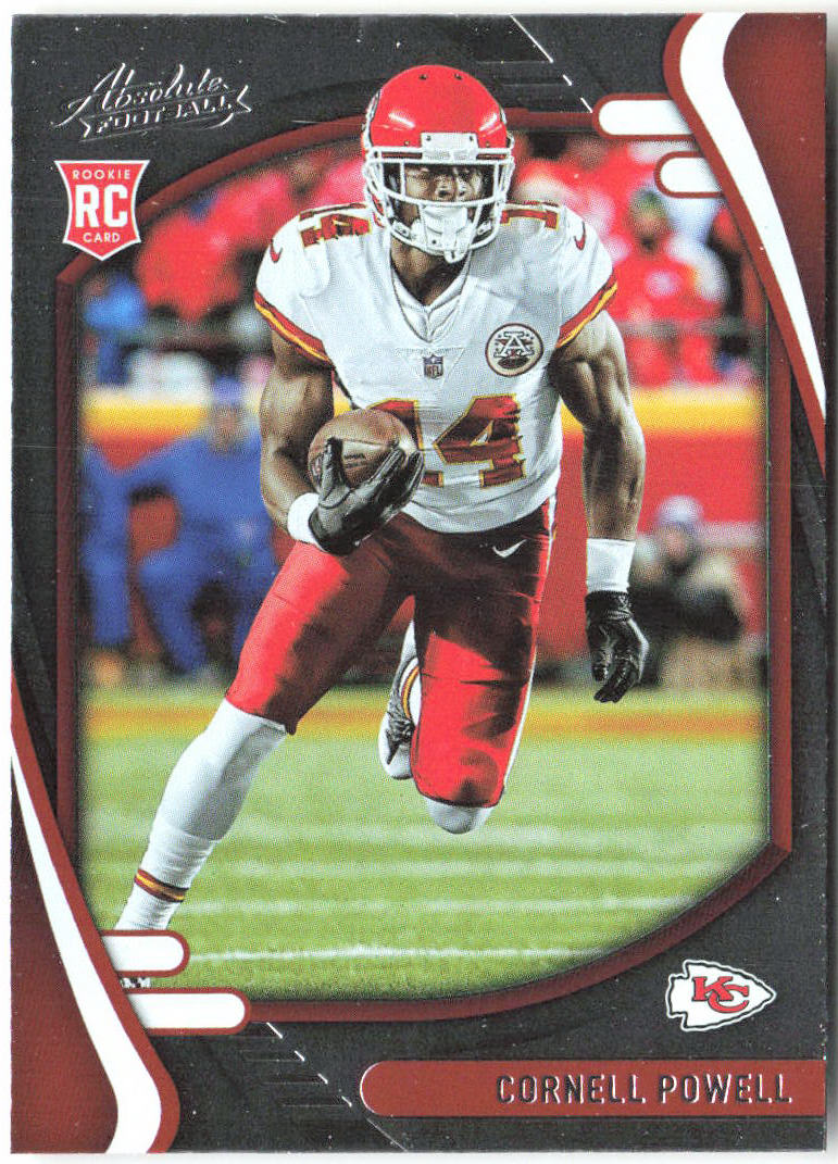 Cornell Powell Panini Absolute - Retail 142 2021 Kansas City Chiefs RC