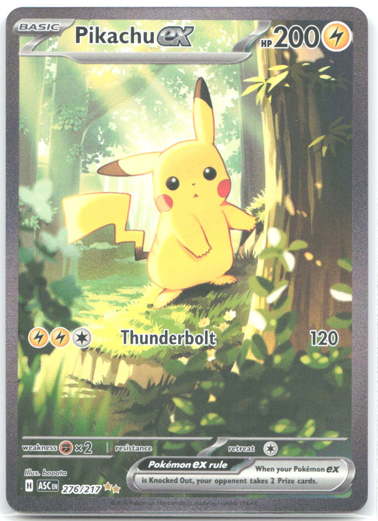Pikachu ex Holo Special Illustration Rare ME: Ascended Heroes 276/217 NM booota
