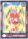 Ricky Pearsall Donruss Optic - Purple Shock 284 2024 San Francisco 49ers