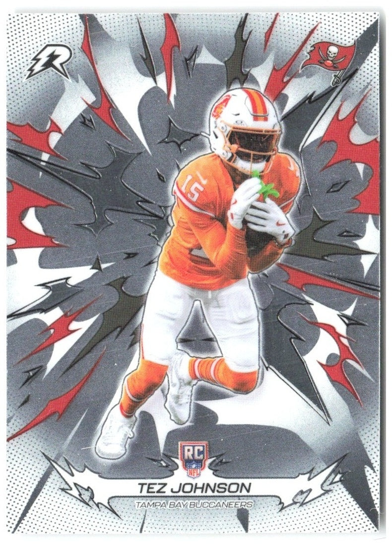 Tez Johnson Topps Resurgence 193 2025 Tampa Bay Buccaneers RC