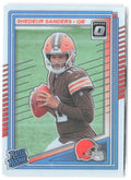 Shedeur Sanders Donruss Optic 203 2025 Cleveland Browns RC