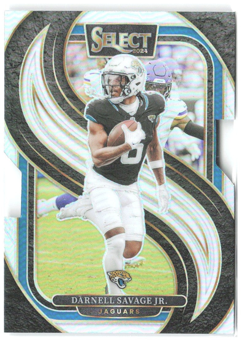 Darnell Savage Jr. Select - Silver Prizm Die Cut 144 2024 Jacksonville Jaguars
