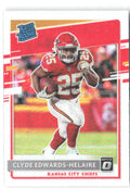 Clyde Edwards-Helaire Donruss Optic - Holo 171 2020 Kansas City Chiefs