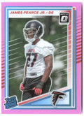 James Pearce Jr. Donruss - Optic Rated Rookies Pink 363 2025 Atlanta Falcons