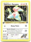 Sabrina's Porygon 1st Edition Common Gym Challenge 098/132 NM Ken Sugimori