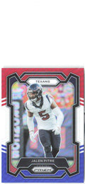Jalen Pitre Panini Prizm - Red White and Blue 120 2023 Houston Texans
