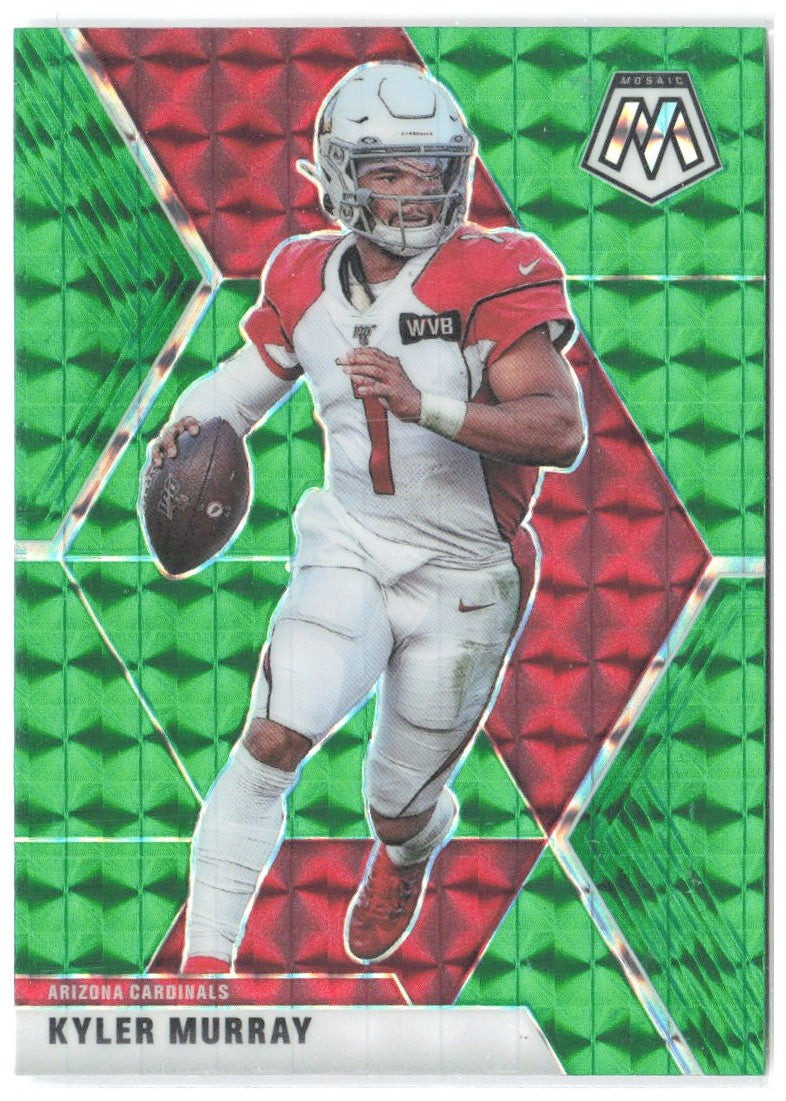 Kyler Murray Panini Mosaic - Prizm Green 8 2020 Arizona Cardinals