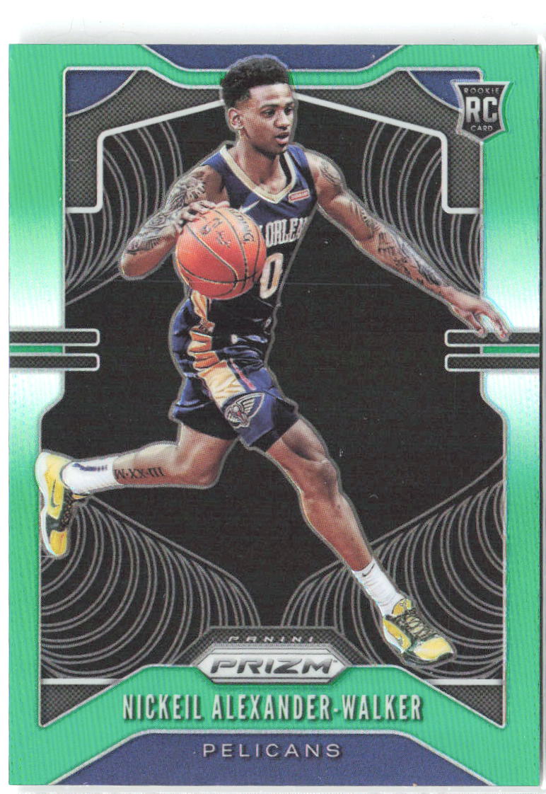 Nickeil Alexander-Walker  Prizm - Prizms Green 263 2019-20 New Orleans Pelicans