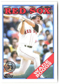 Wade Boggs Topps - 1988 Topps 35th Anniversary (Series One) T88-84 2023 Red Sox