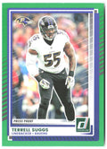 Terrell Suggs Donruss - Press Proofs Green 127 2025 Baltimore Ravens