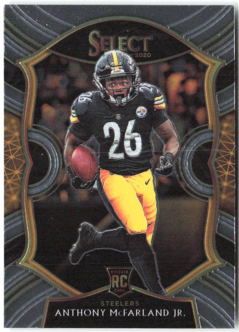 Anthony McFarland Jr. Panini Select 81 2020 Pittsburgh Steelers RC