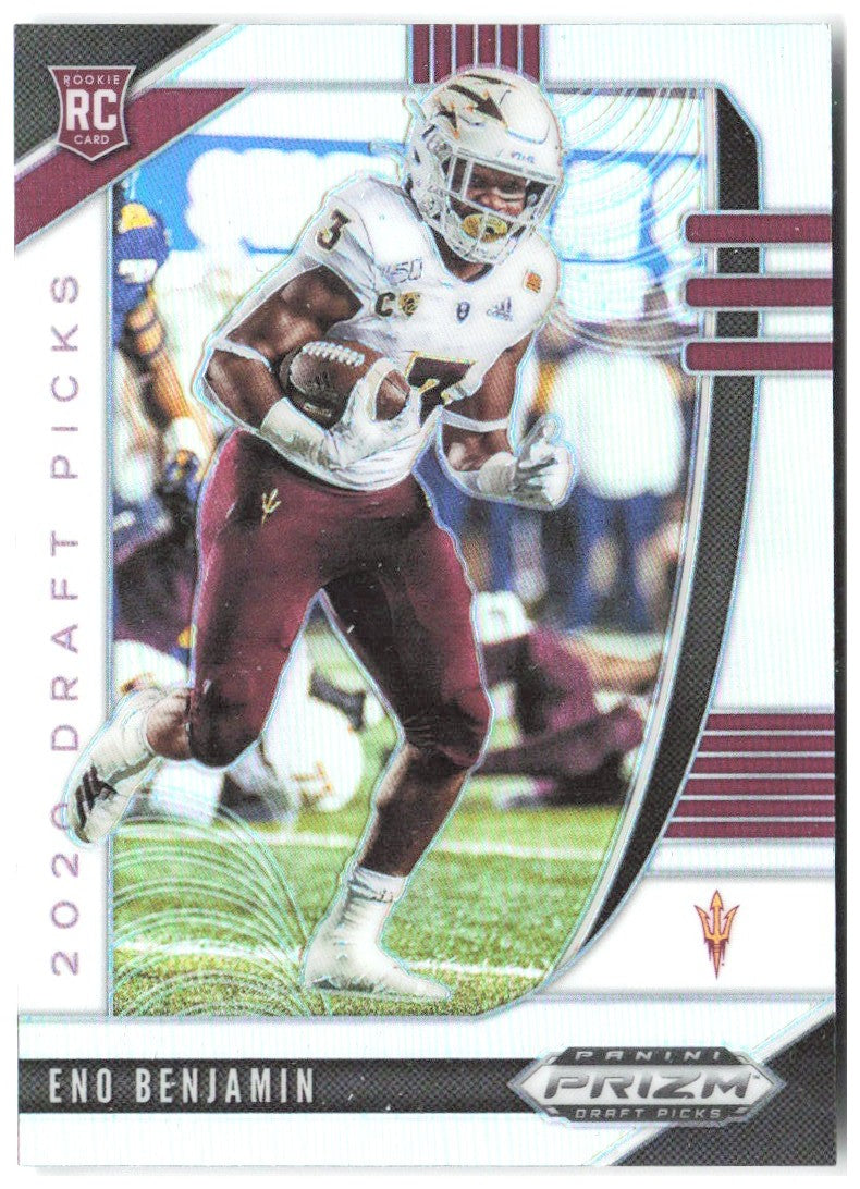 Eno Benjamin Prizm Draft Picks - Prizms Silver 119 2020 Arizona State Sun Devils