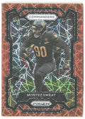 Montez Sweat Panini Prizm - Lazer 299 2023 Washington Commanders