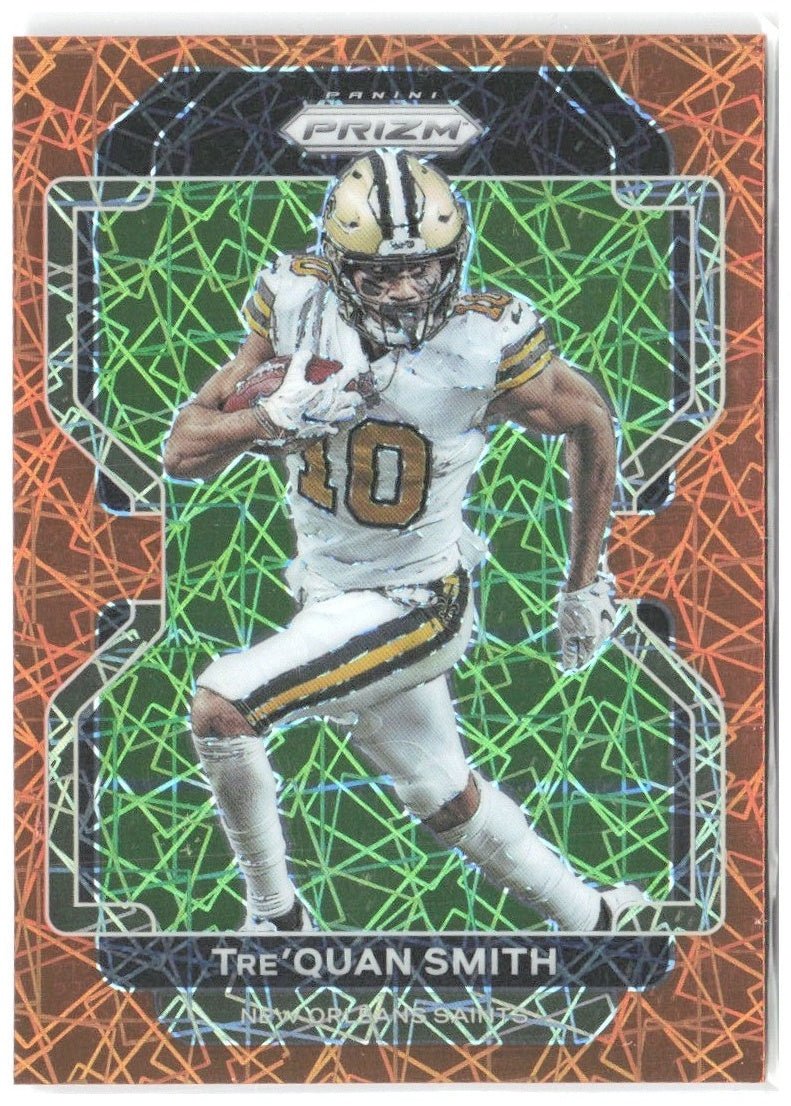 Tre'Quan Smith Panini Prizm - Lazer 302 2021 New Orleans Saints