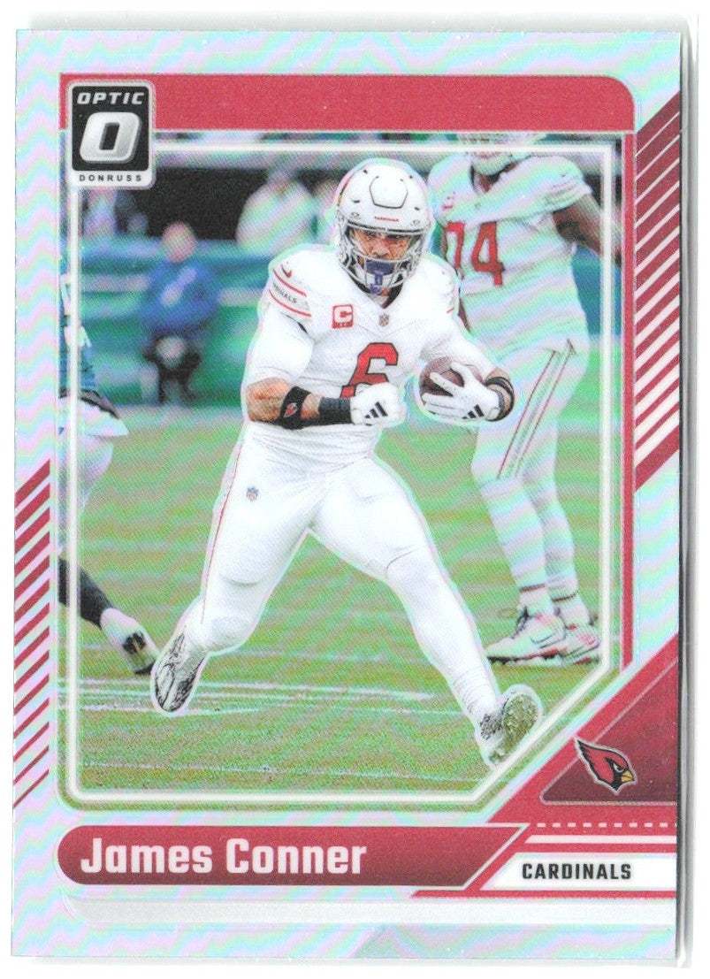 James Conner Donruss Optic - Holo 2 2024 Arizona Cardinals